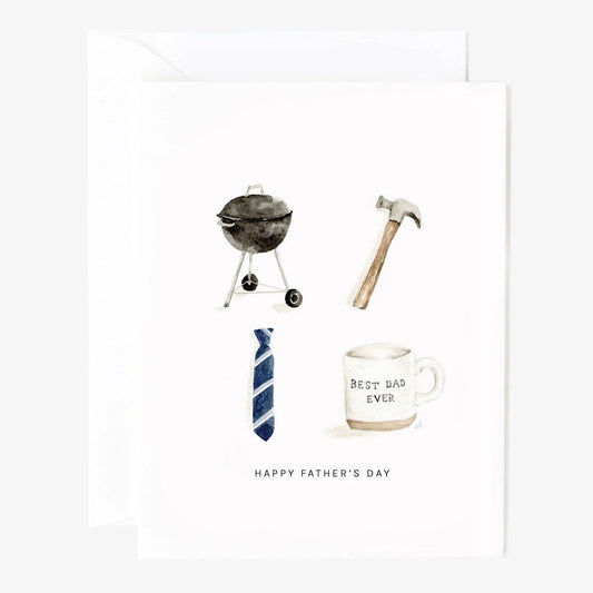 Father's day things greeting card