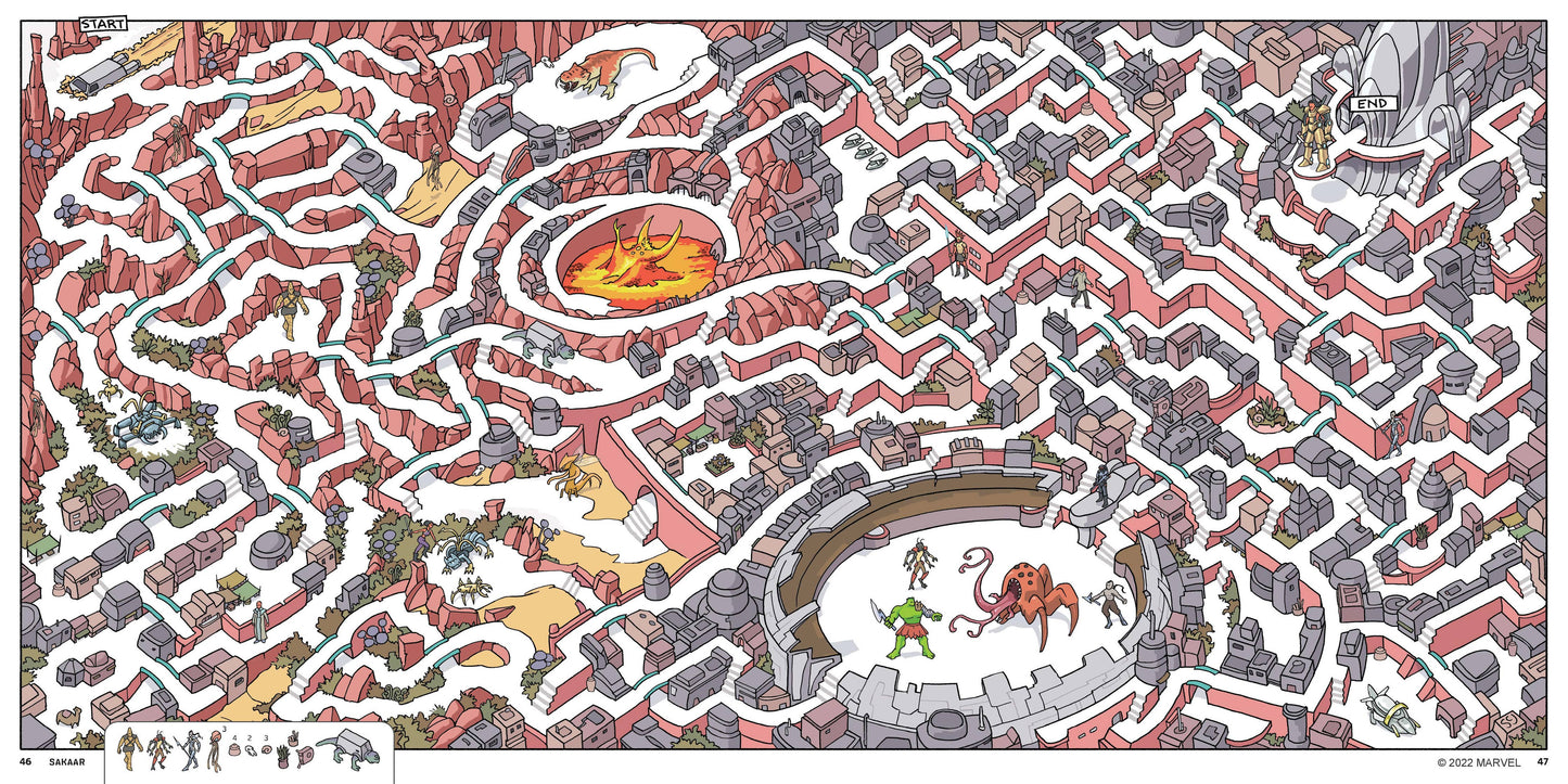 Marvel Mazes