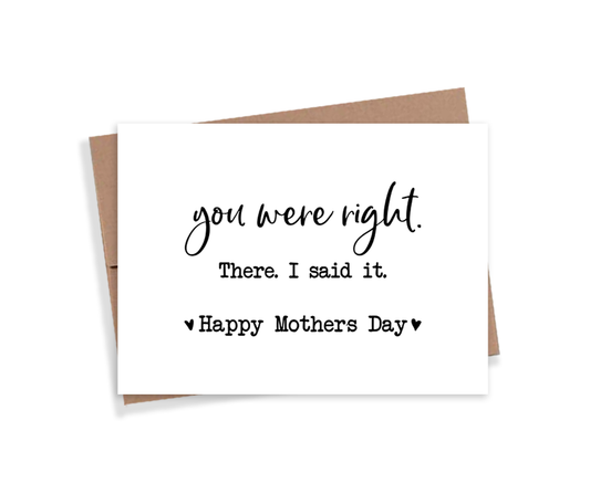 Mother's Day Card