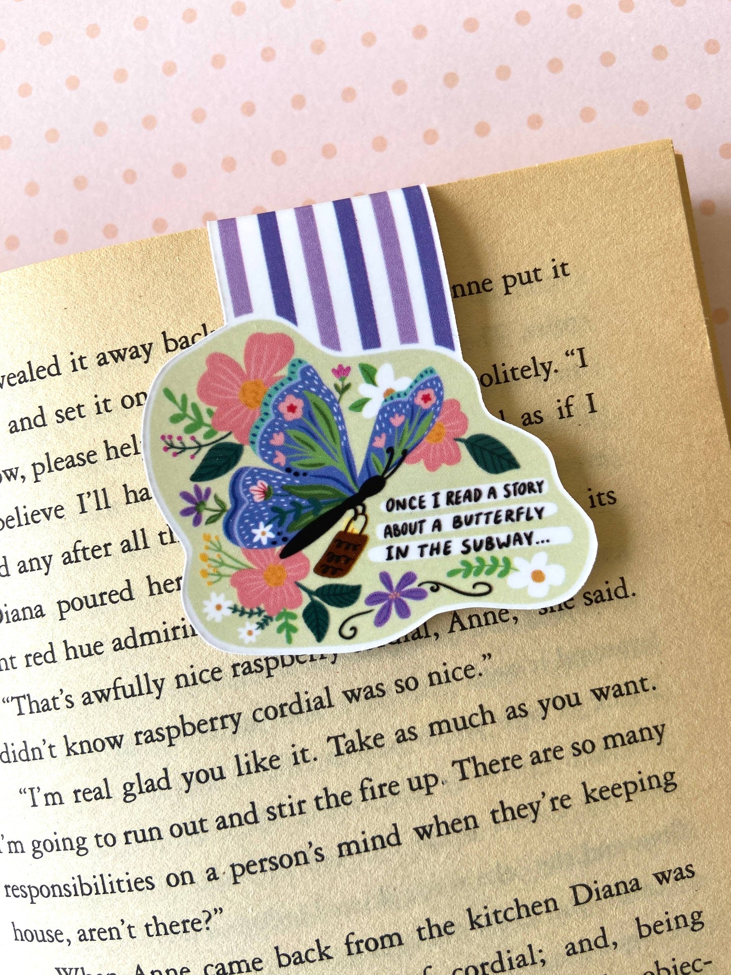 You've Got Mail Butterfly Bookmark