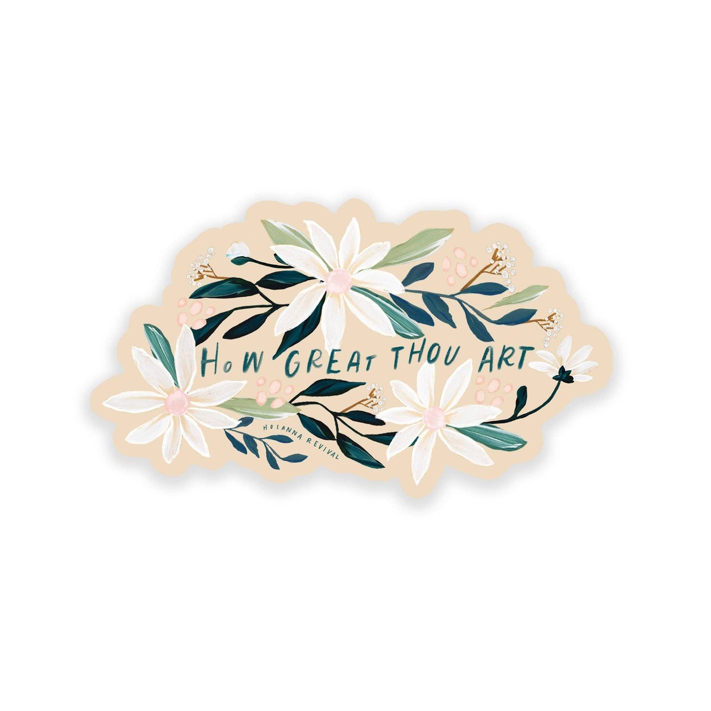 Sticker: How Great Thou Art