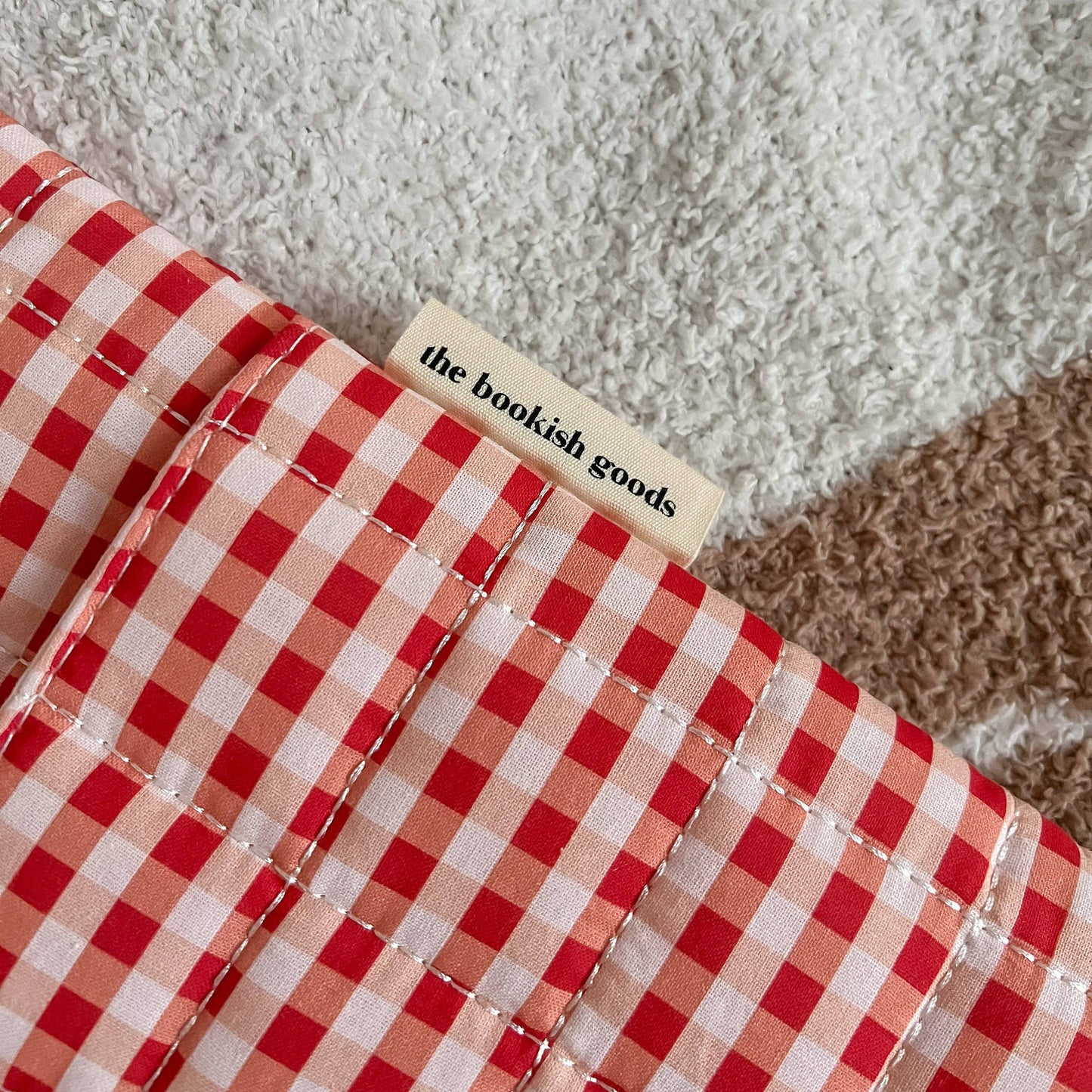 Gingham Book Sleeve: Gingham