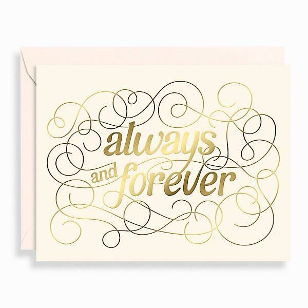 Always and Forever Anniversary Card