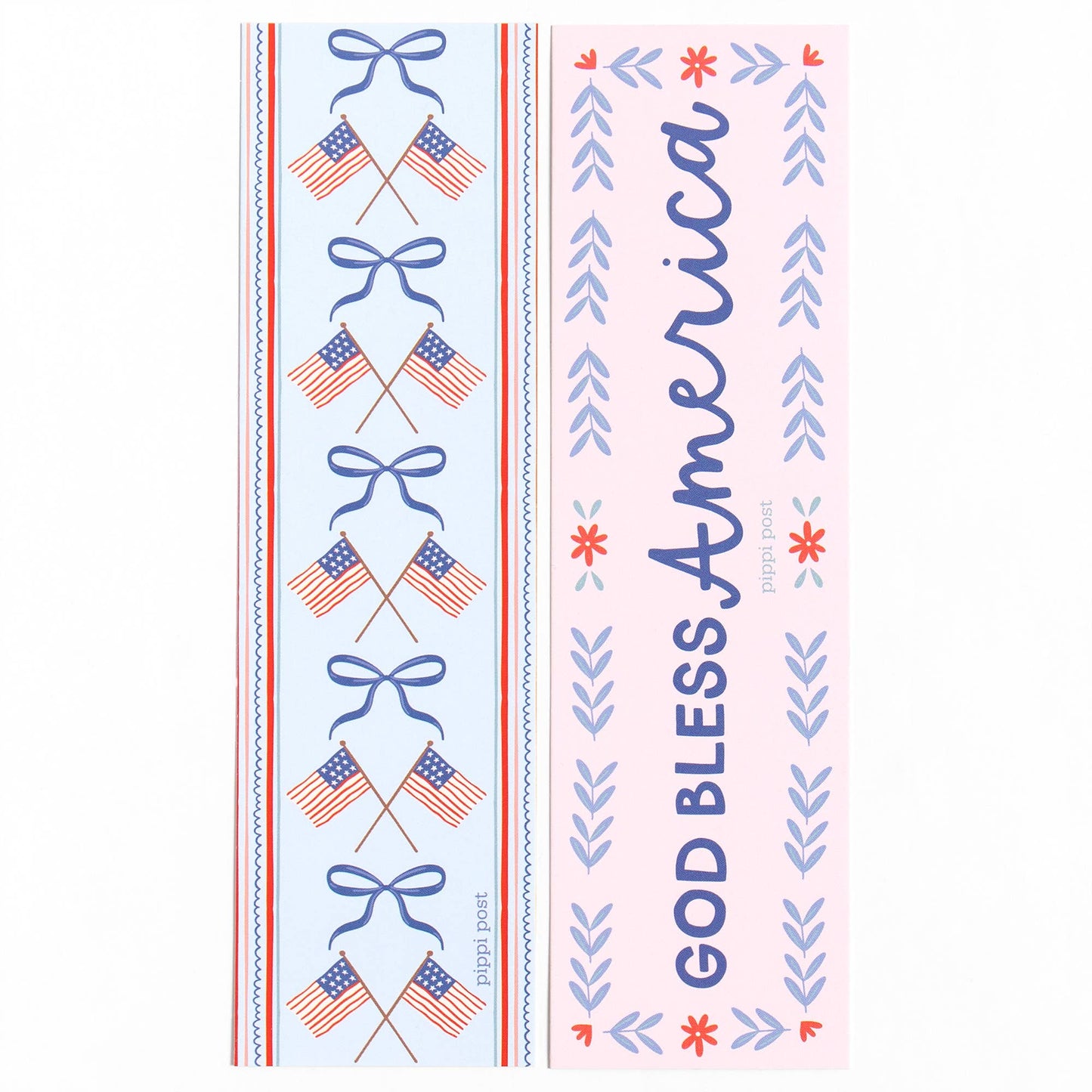 God Bless America Bookmark Set