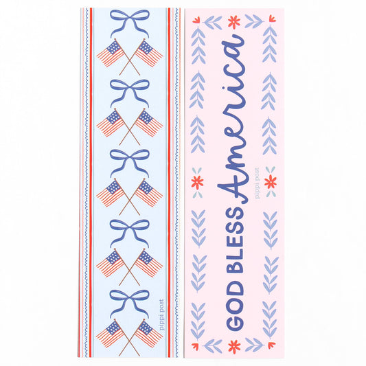 God Bless America Bookmark Set