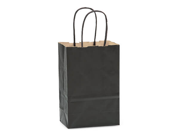 Recycled Kraft Color Paper Retail Shopping Bags: Christmas Red / 25 Pack / Queen 16x6x19.25"