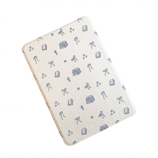 Bows, Books & Flowers Kindle Case: Clear Back / Colorsoft / Paperwhite 12 Gen. (2024)