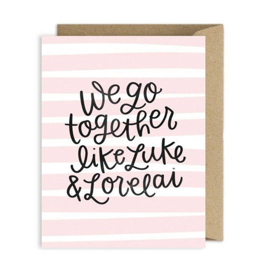 Gilmore Girls Greeting Card - Luke and Lorelai