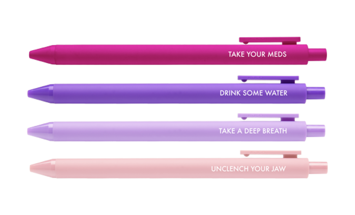 Self-Care Gel Pen Set