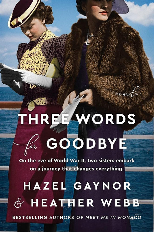 Three Words for Goodbye: A Novel cover image