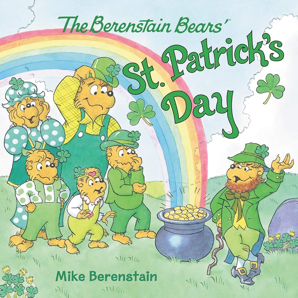 The Berenstain Bears' St. Patrick's Day cover image
