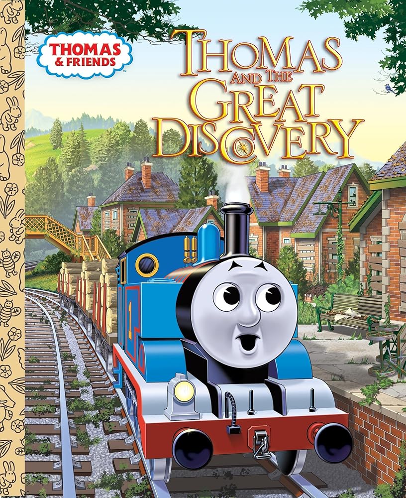 Thomas and the Great Discovery (Thomas & Friends) (Little Golden Book) cover image