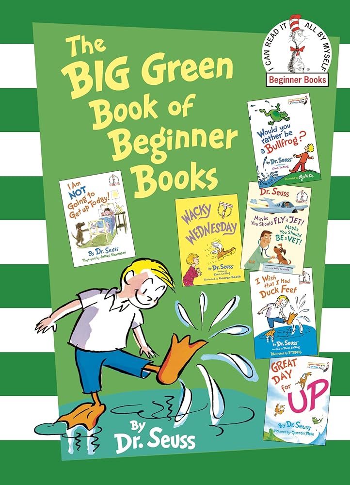 The Big Green Book of Beginner Books cover image