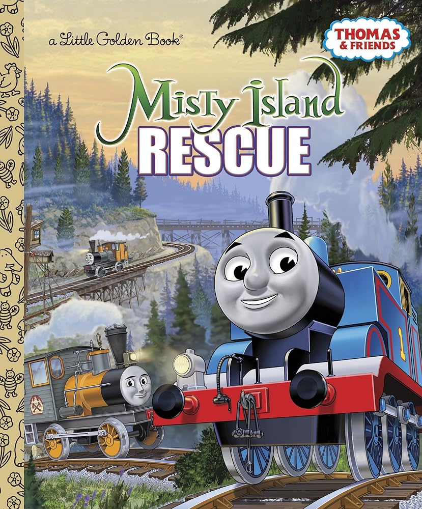 Misty Island Rescue (Thomas & Friends) (Little Golden Book) cover image