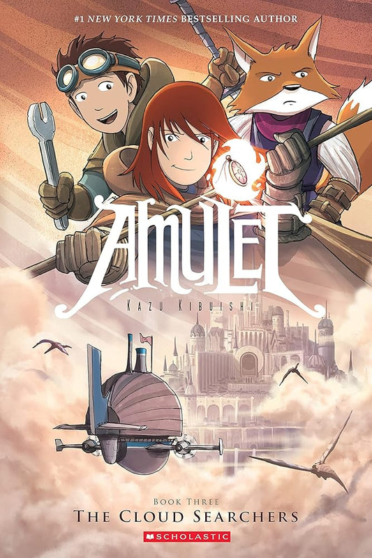 The Cloud Searchers: A Graphic Novel (Amulet #3) (3) cover image