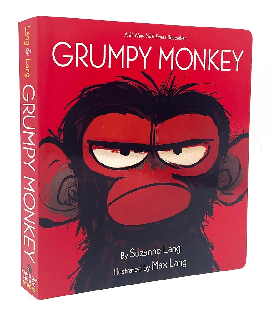 Grumpy Monkey Board Book cover image