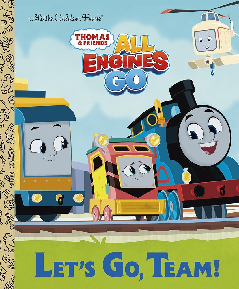 Let's Go, Team! (Thomas & Friends: All Engines Go) (Little Golden Book) cover image