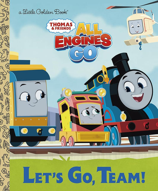 Let's Go, Team! (Thomas & Friends: All Engines Go) (Little Golden Book) cover image