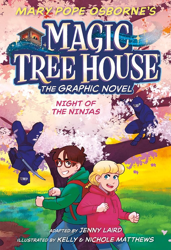 Night of the Ninjas Graphic Novel (Magic Tree House Graphic Novels) cover image