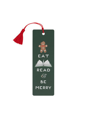Eat Read and Be Merry Bookmark