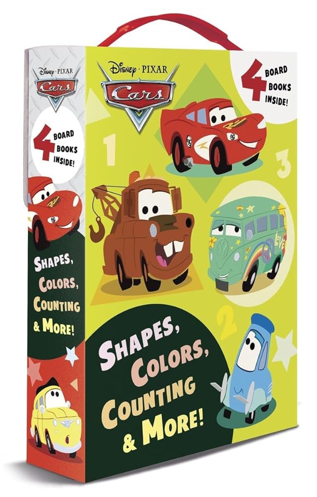 Shapes, Colors, Counting & More! (Disney/Pixar Cars) cover image