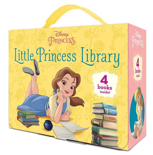 Little Princess Library (Disney Princess): Disney Cinderella; Disney The Little Mermaid; Disney Moana; Disney Beauty & the Beast cover image