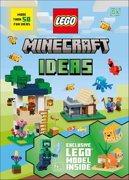 LEGO Minecraft Ideas: With Exclusive Mini Model (Lego Ideas) cover image