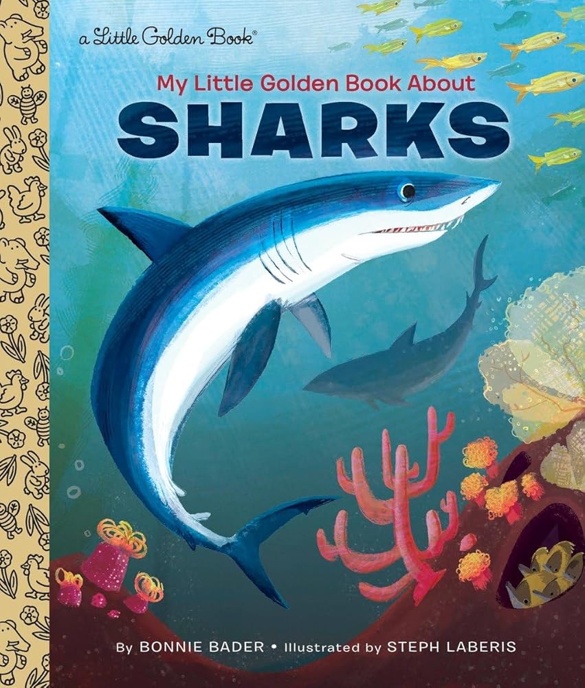 My Little Golden Book About Sharks cover image