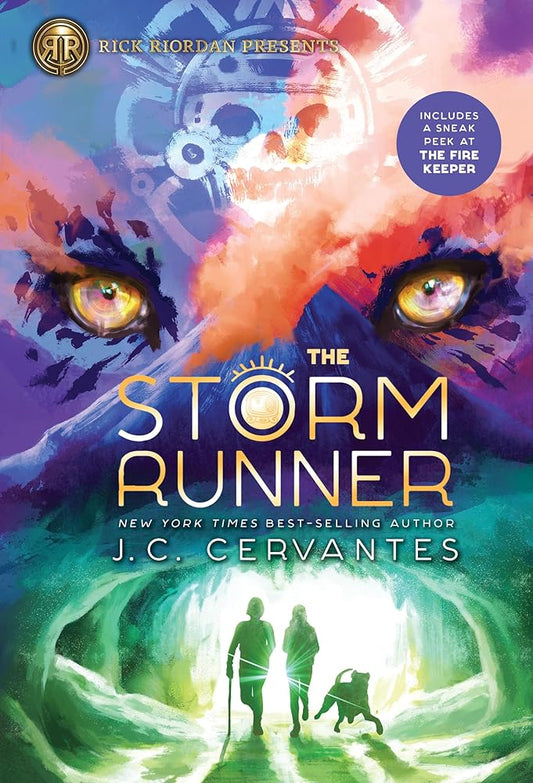Rick Riordan Presents: Storm Runner, The cover image