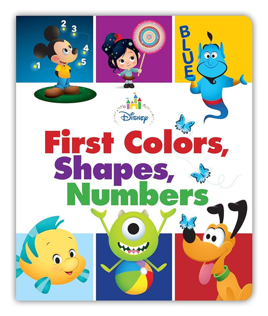 Disney Baby: First Colors, Shapes, Numbers cover image