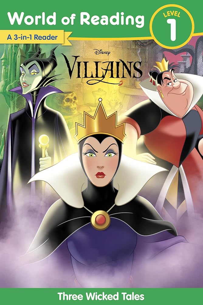 World of Reading: Disney Villains 3Story BindUp cover image
