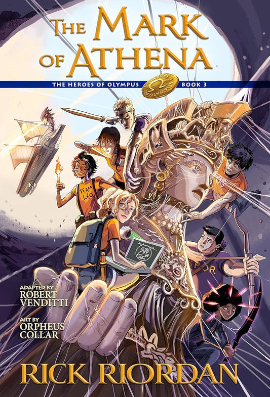 The Heroes of Olympus, Book Three: The Mark of Athena: The Graphic Novel cover image
