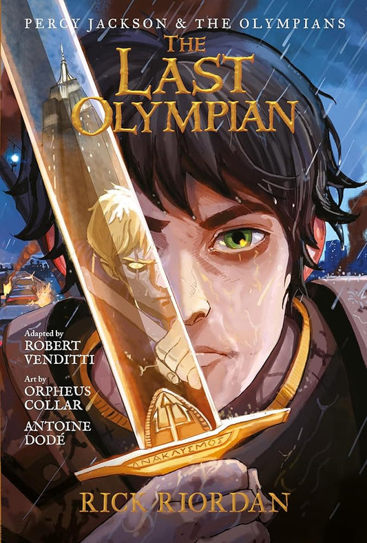 Percy Jackson and the Olympians: Last Olympian: The Graphic Novel, The (Percy Jackson & the Olympians) cover image