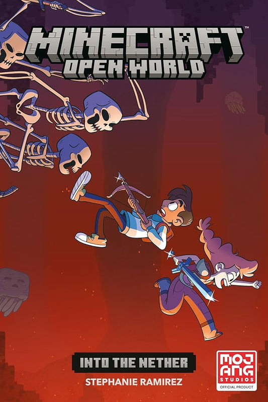 Minecraft: Open World--Into the Nether (Graphic Novel) cover image