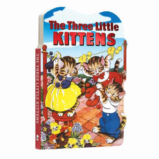 The Three Little Kittens Board Book (Children's Die-Cut Board Book) cover image