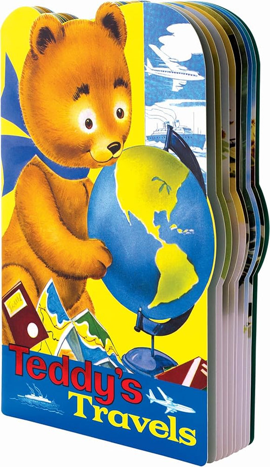 Teddy's Travels Shape Book (Children's Die-Cut Shape Book) cover image
