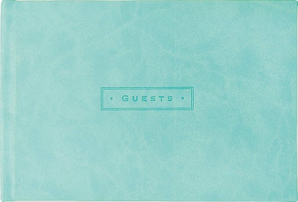 Sea Foam Guest Book cover image