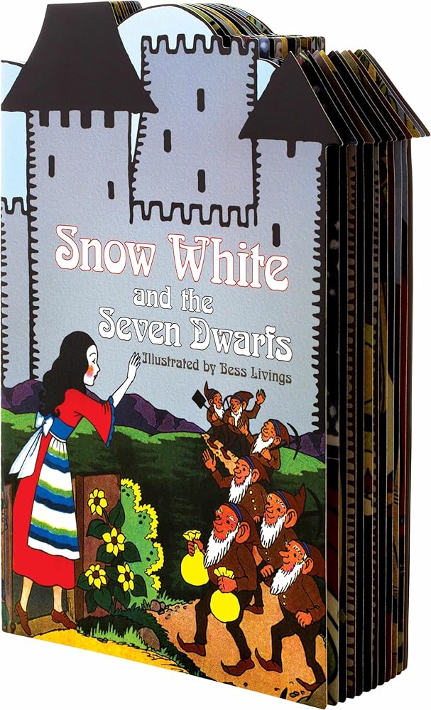 Snow White and the Seven Dwarfs Shape Book (Children's Die-Cut Shape Book) cover image