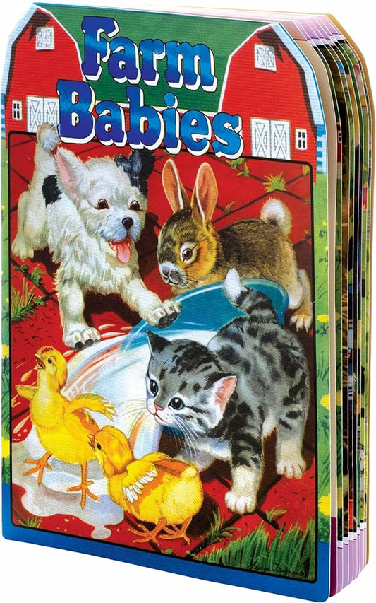 Farm Babies Shape Book (Children's Die-Cut Shape Book) cover image