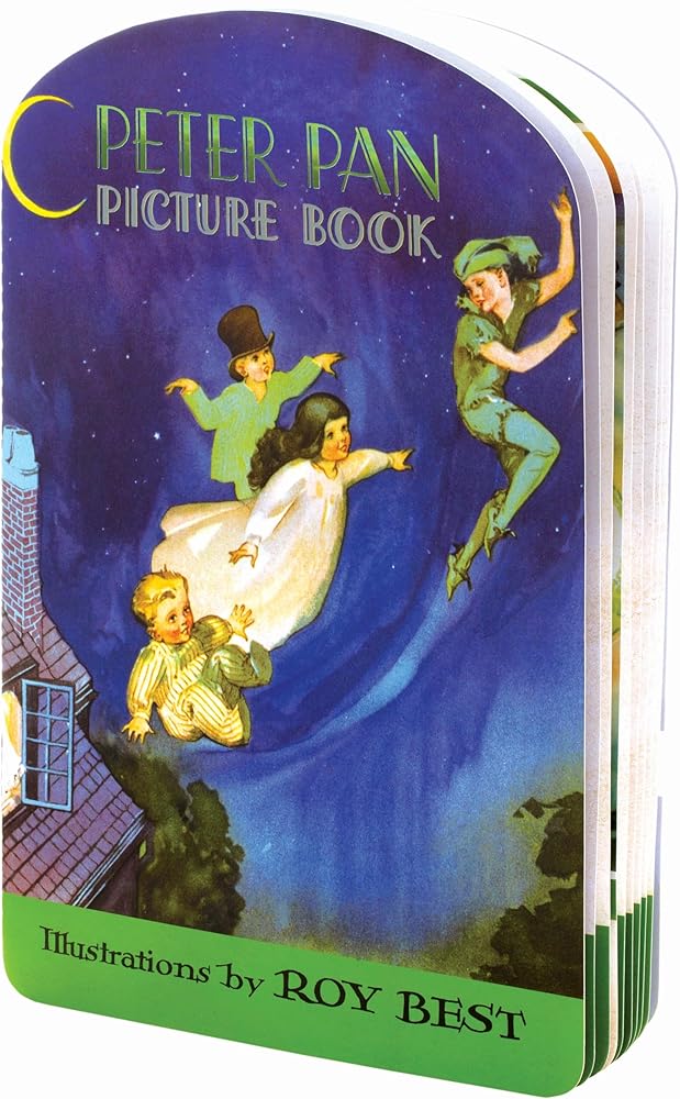 Peter Pan Picture Shape Book (Children's Die-Cut Shape Book) cover image