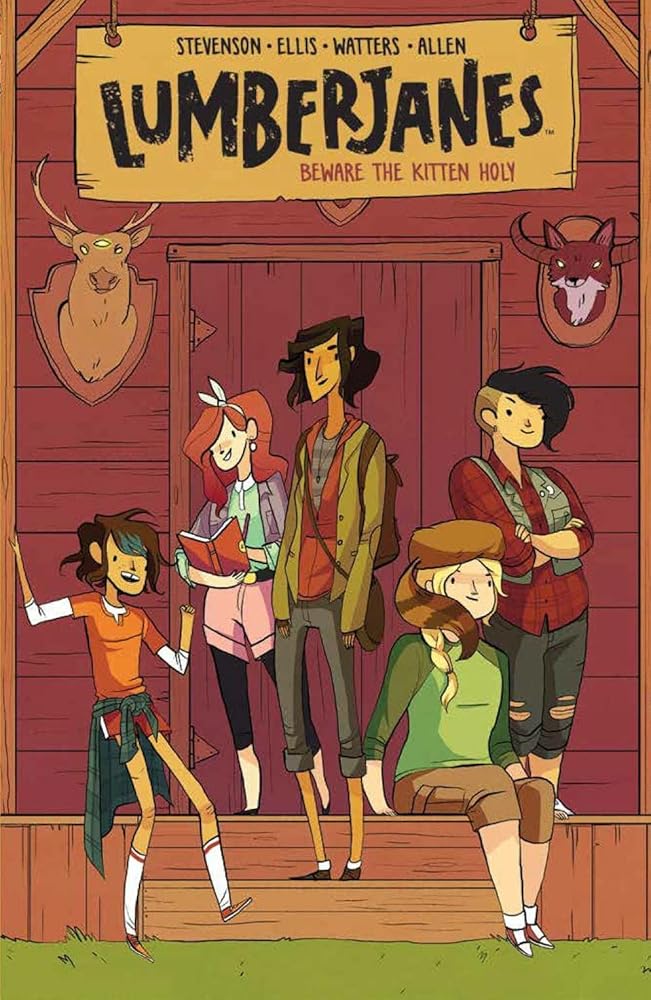 Lumberjanes Vol. 1: Beware The Kitten Holy (1) cover image