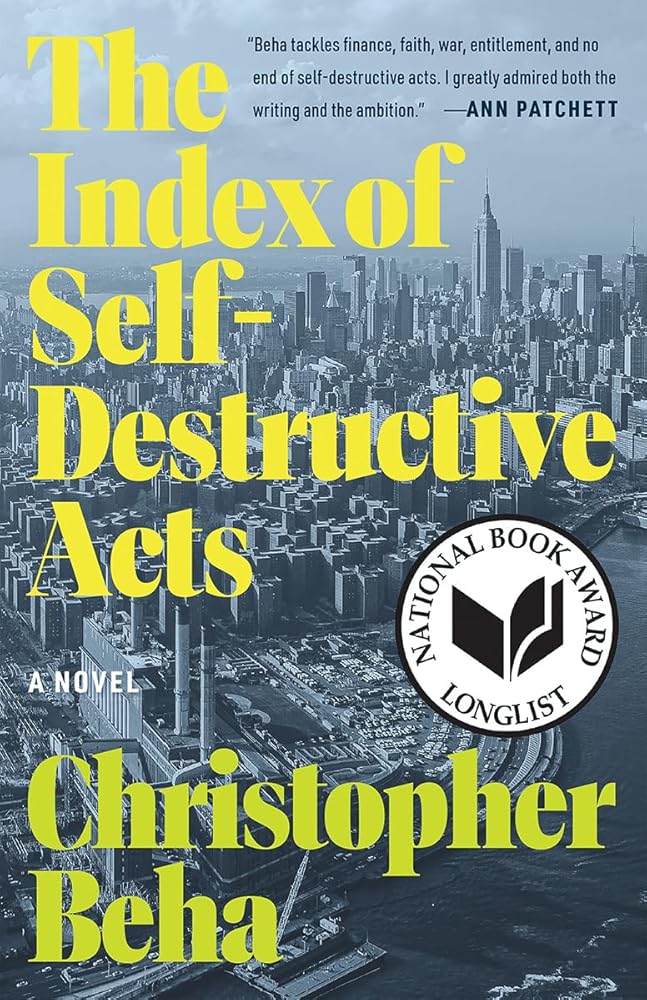 The Index of Self-Destructive Acts cover image