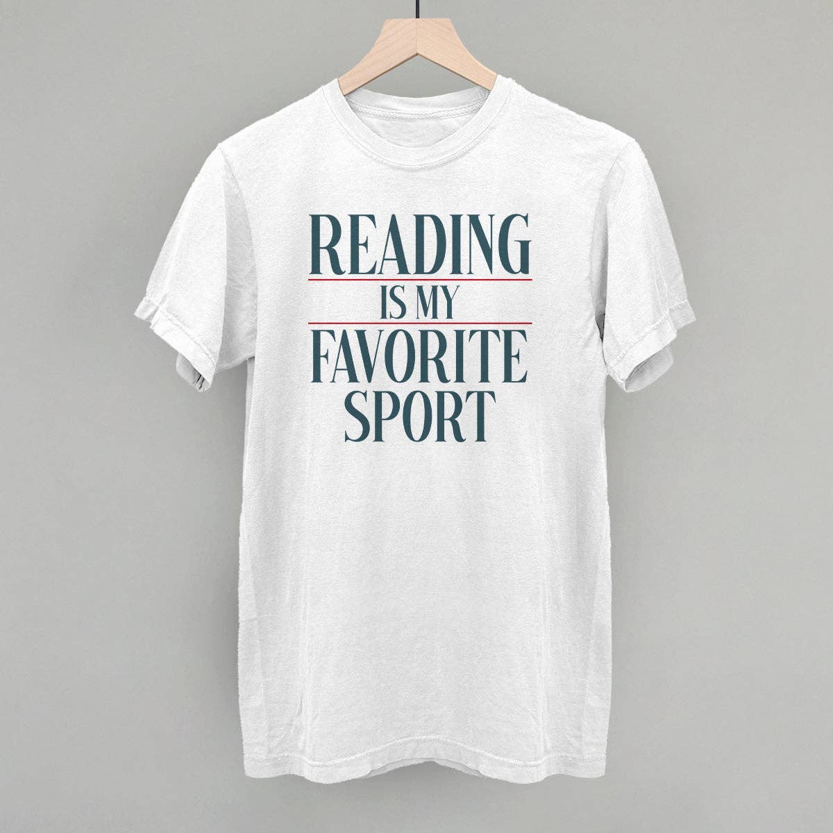 Reading Is My Favorite Sport: Oatmeal / XL / Sweatshirt