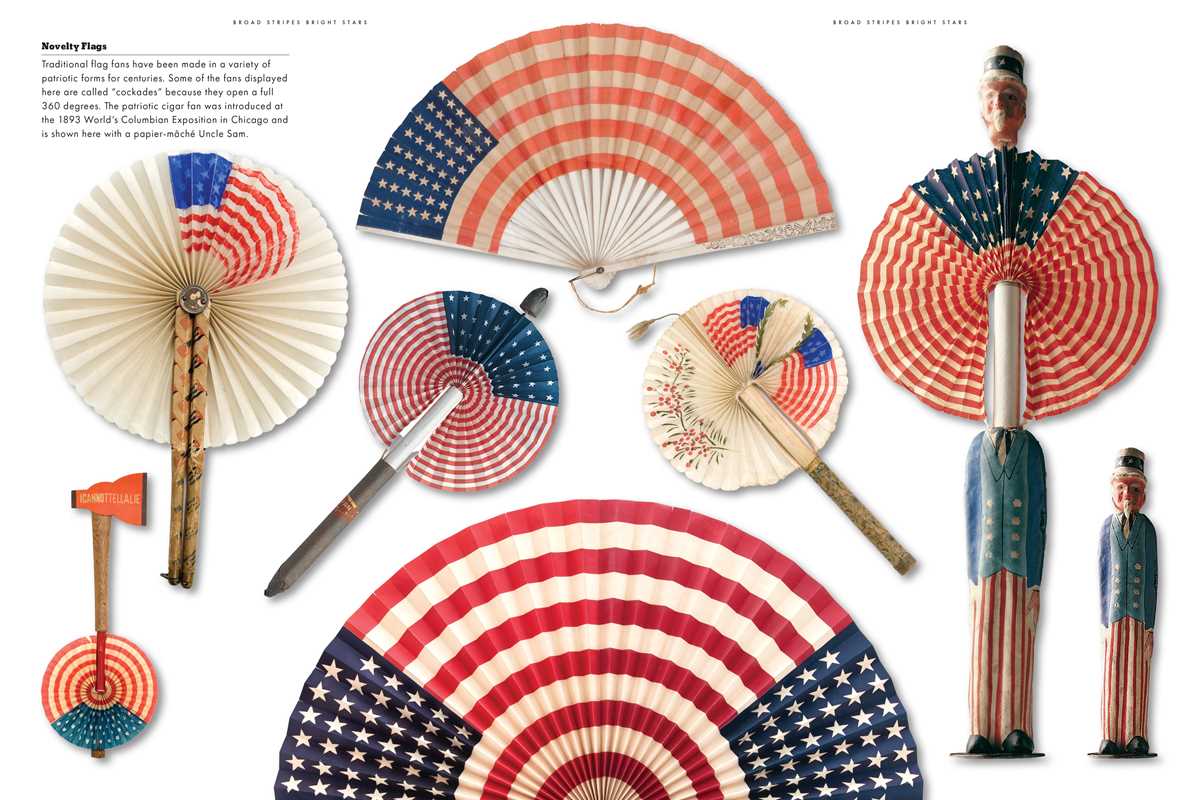Broad Stripes Bright Stars by Kit Hinrichs: Hardcover; 280 pages / English / America 250
