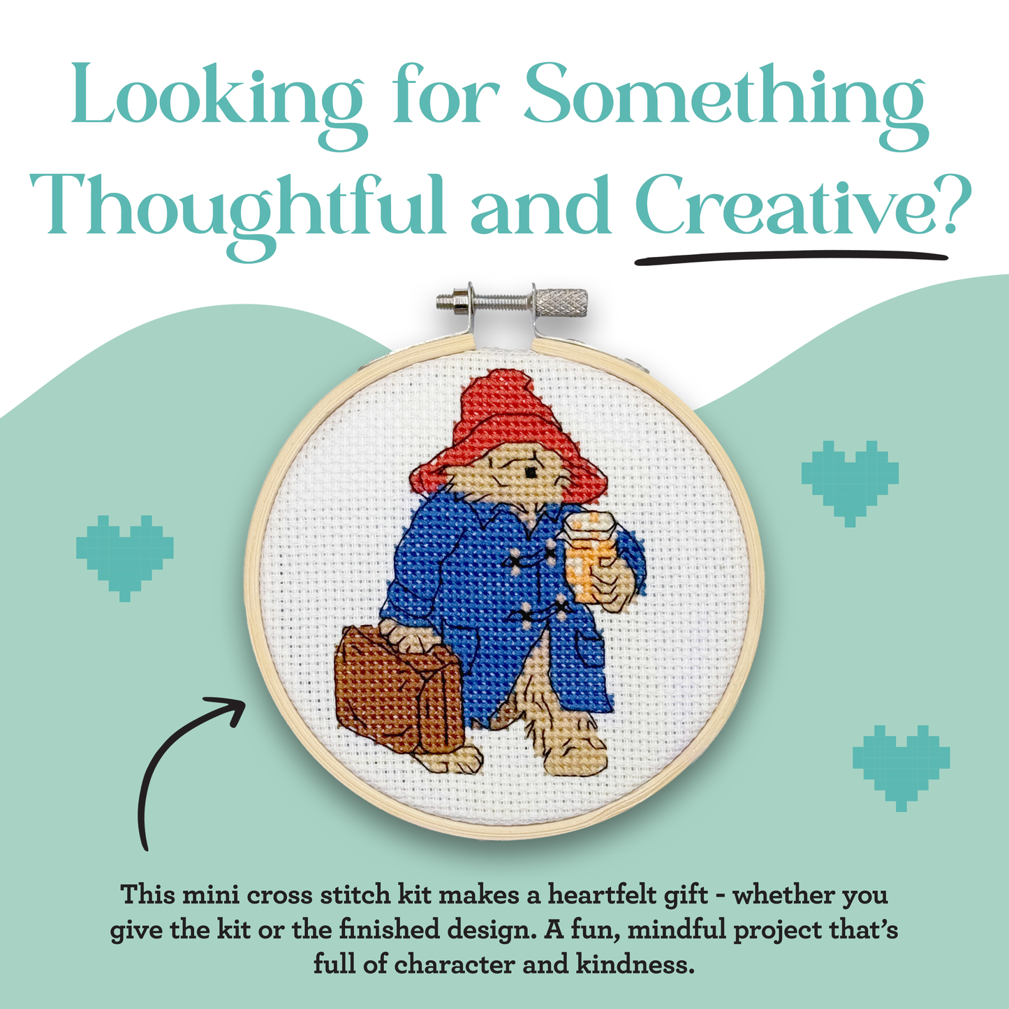 Paddington - The Journey Begins Mini Cross Stitch Kit