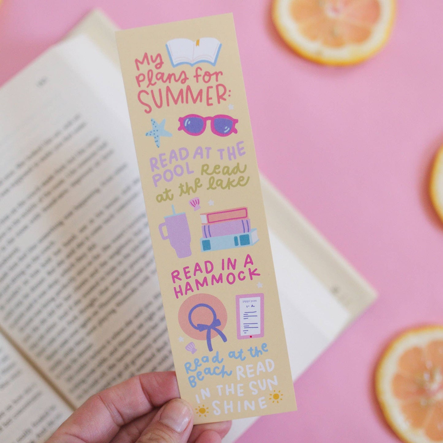 Summer Reading Plans Bookmark Set