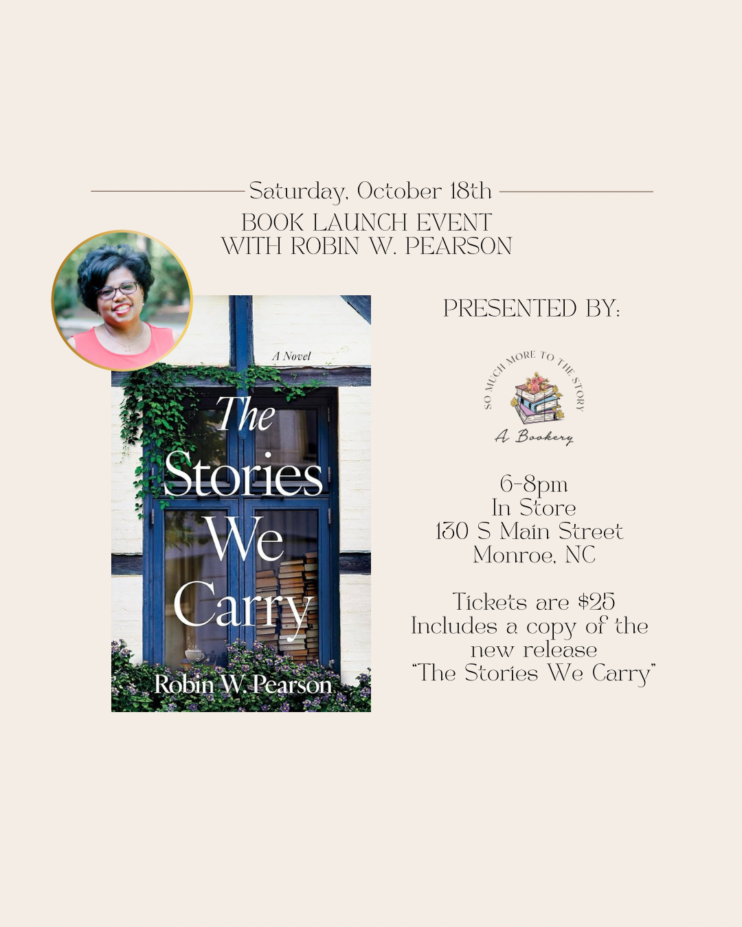Author Event with Robin W. Pearson