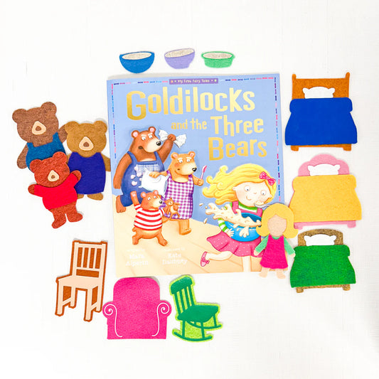 Goldilocks and the Three Bears - Felt Pieces