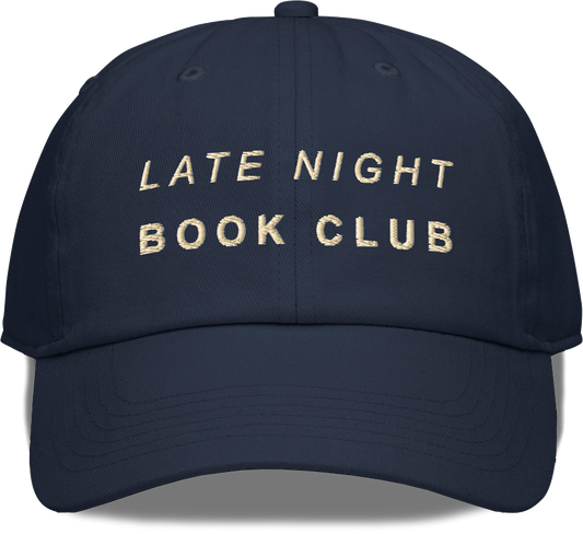 Late Night Book Club Hat
