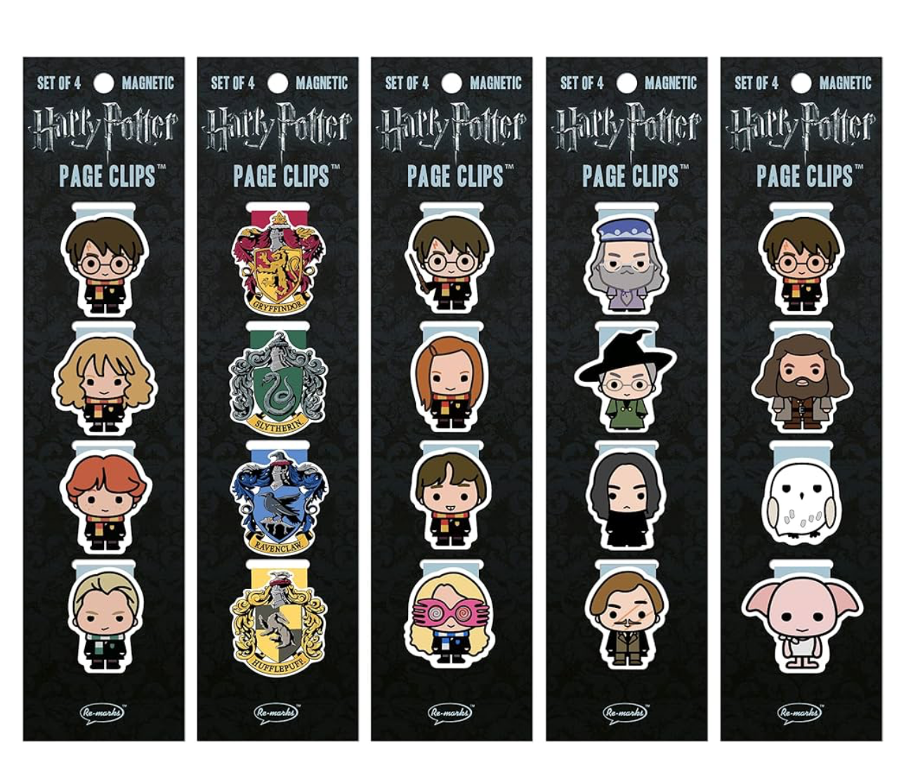 Harry Potter clip bookmarks